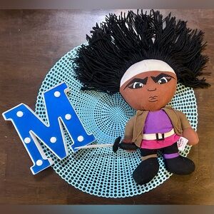 The Walking Dead Michonne 10”- 12” Plush; Pre-owned